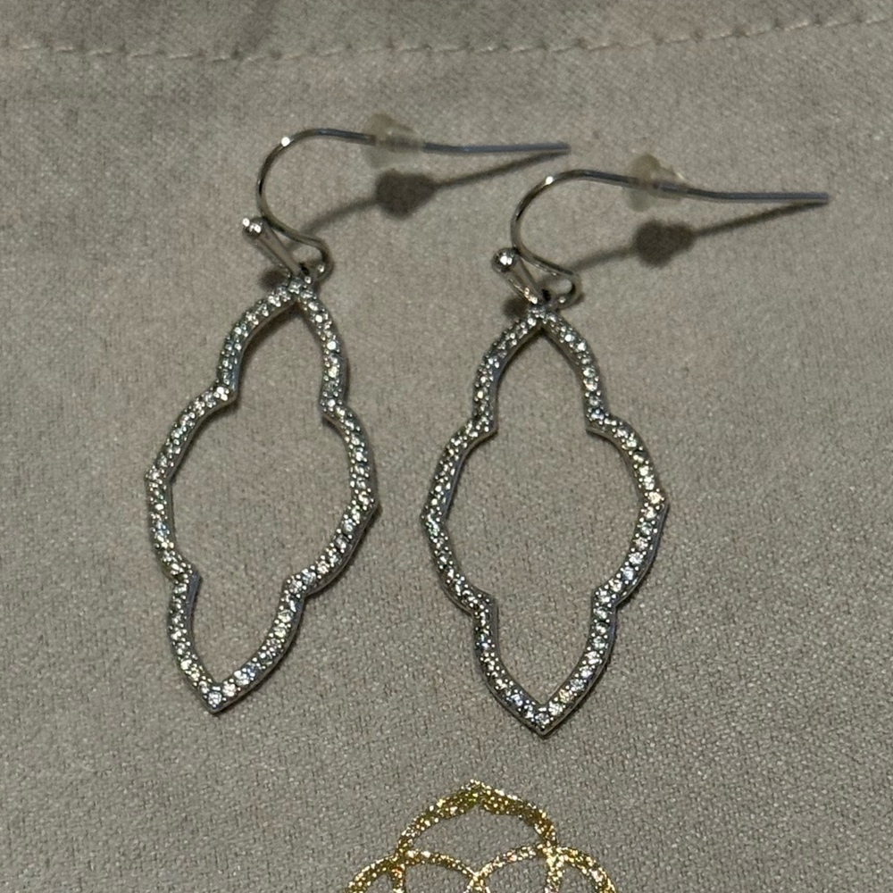 Kendra Scott Abbie Small Open Frame Earrings